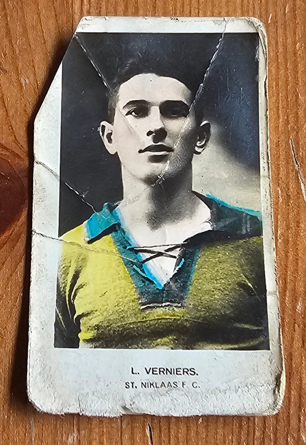 Verniers 1932 (pour panini) SK St Niklaas Chromo Football, Enlèvement ou Envoi, Utilisé, Image