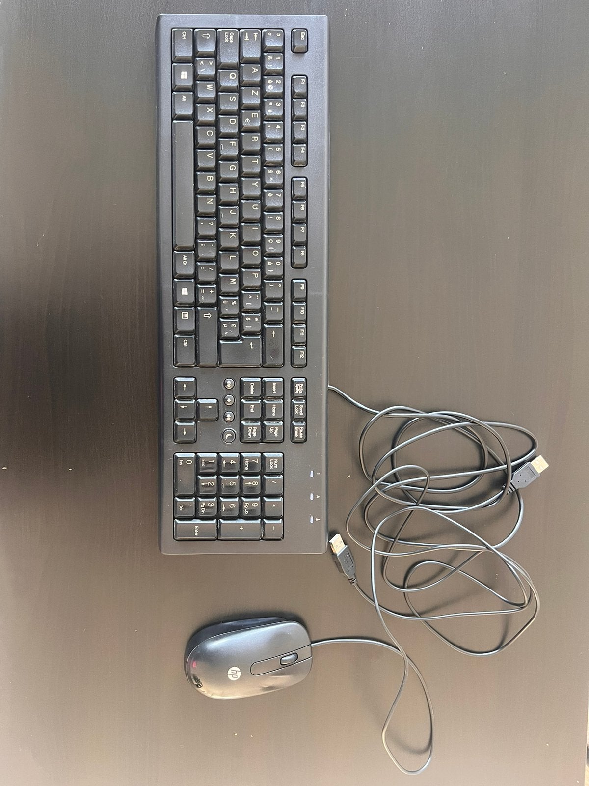 HP toetsenbord en muis, Ophalen, Gebruikt