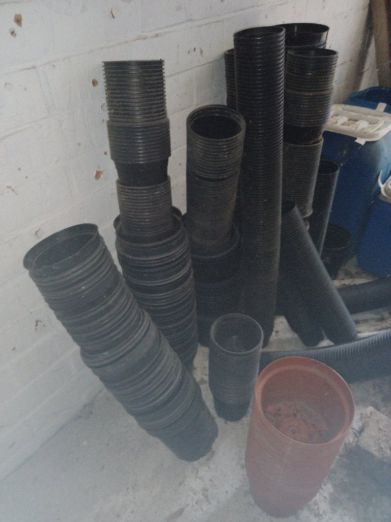 Plantenpotten, Tuin en Terras, Kweekspullen, Gebruikt, Overige typen, Ophalen