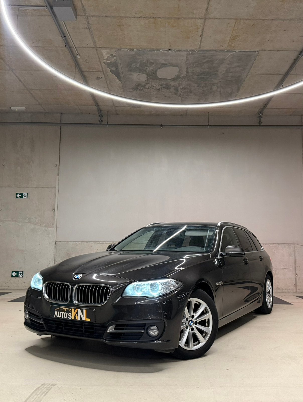 ️ BMW 518D I/AUTO:2015/150.000KM/LEER/GEKVVK/12MGAR, Autos, Bluetooth, Achat, Euro 6, Entreprise
