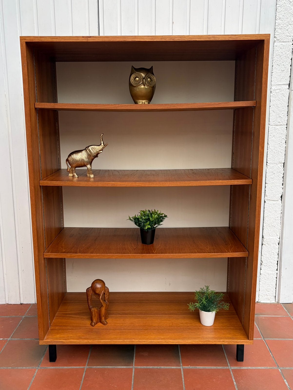 Bibliothèque scandinave vintage, Maison & Meubles, Enlèvement, Utilisé, Teck