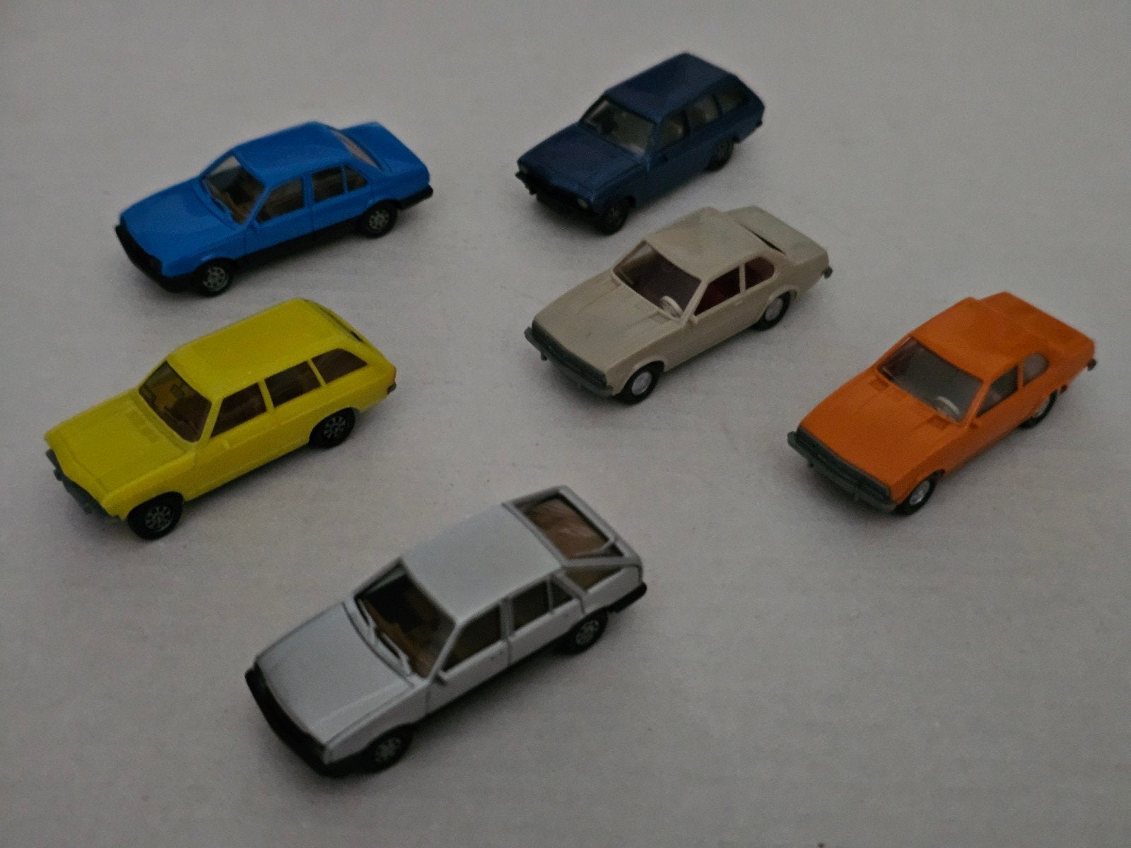 lot de 6 miniatures HO vintage Opel, Enlèvement ou Envoi, Comme neuf, Voiture