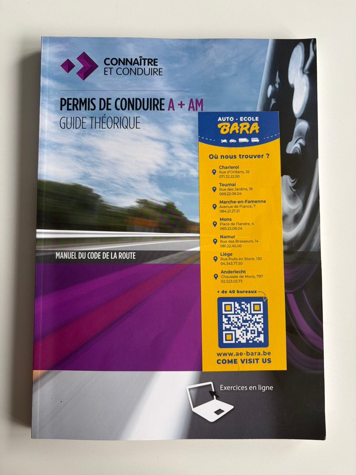 Livre connaitre et conduire permis théorique A+AM, Livres, Enlèvement ou Envoi, Comme neuf