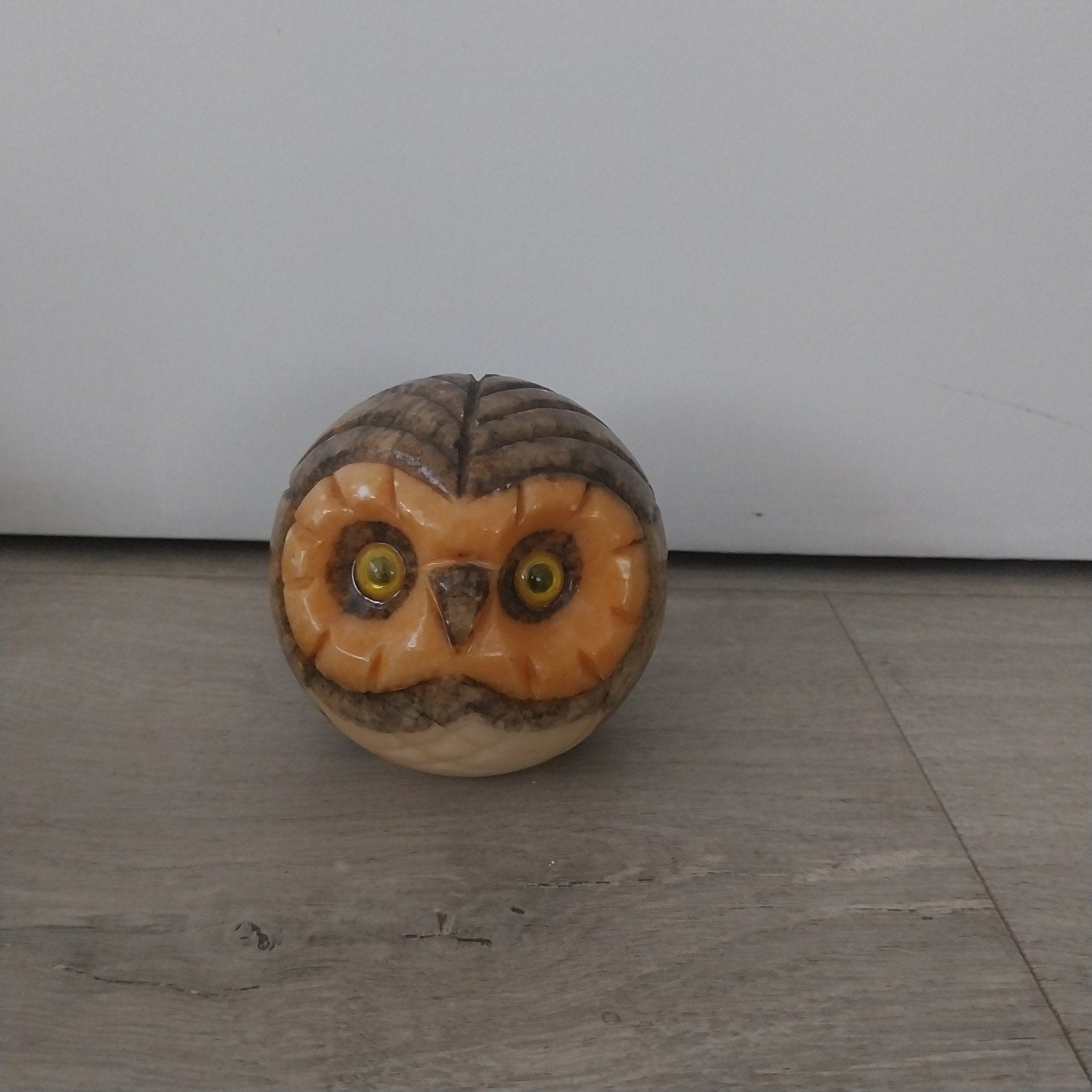 Beetje uil natuursteen 6 cm, Verzamelen, Beelden en Beeldjes, Ophalen