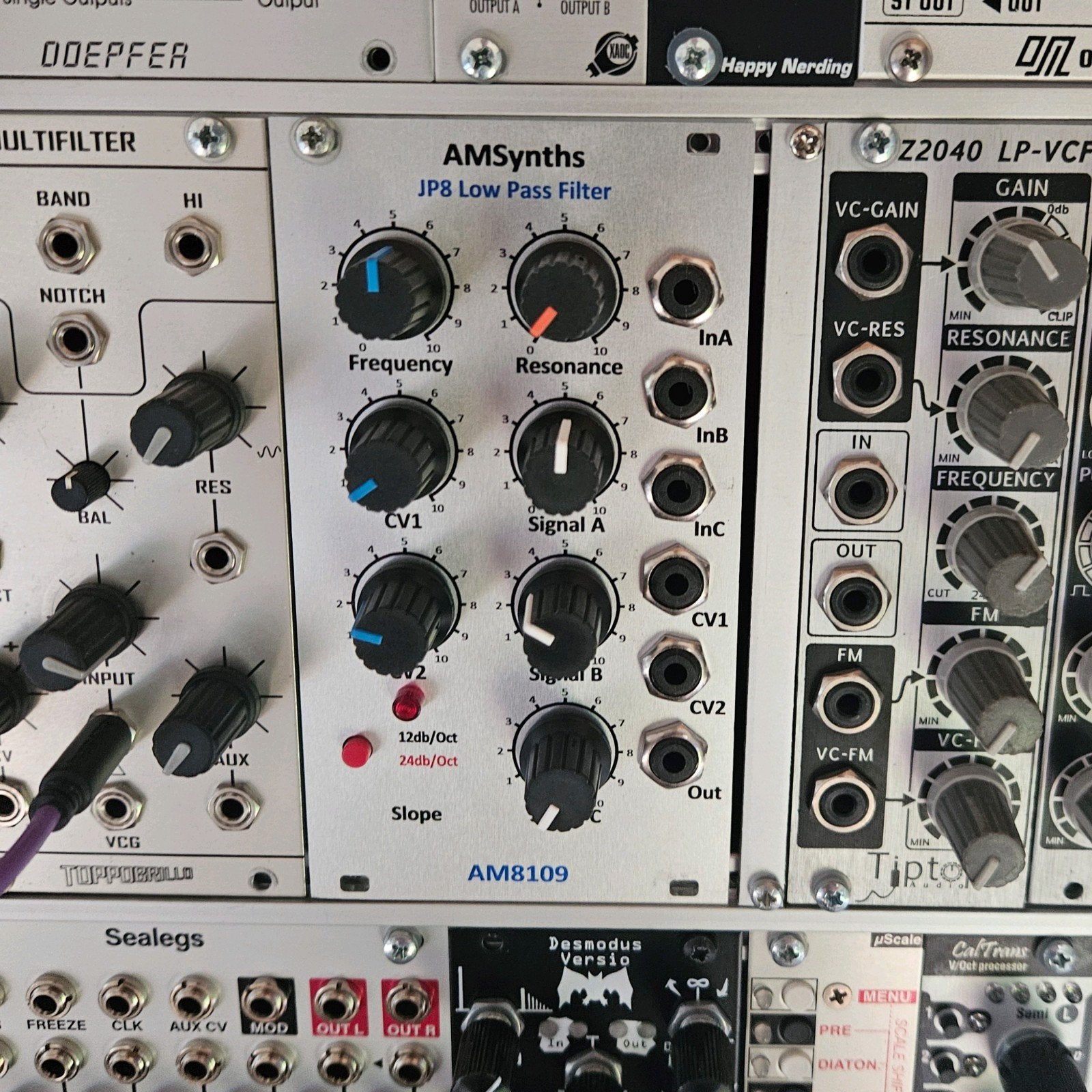 Eurorack Modular. AMS - AM8109 Jupiter 8 LPF. Zeldzaam., Muziek en Instrumenten, Soundmodules, Ophalen of Verzenden, Roland