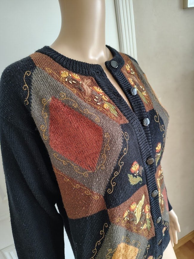 vintage trui van phildar, Kleding | Dames, Vintage, Verzenden, Zo goed als nieuw, Maat 36 (S)