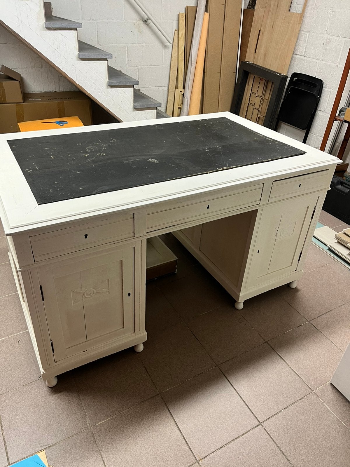 Engelse tafel, Enlèvement, Utilisé, Blanc