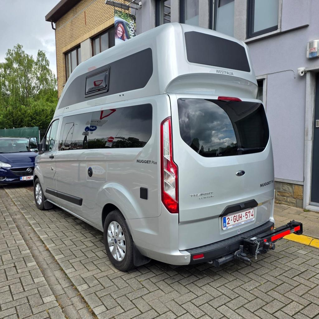 Ford Nugget Plus - Toit surélevé, Caravanes & Camping, Camping-cars, Siège de train, Jusqu'à 4, Alarme, Ford