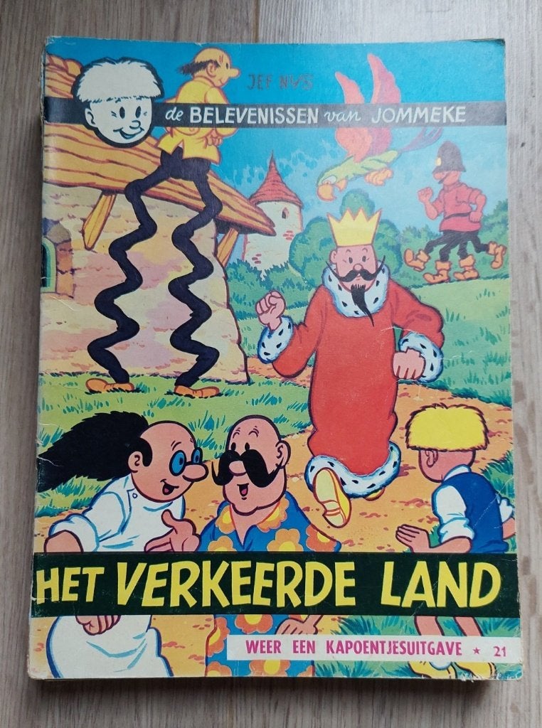 2e pakket vintage stripverhalen Jommeke- 13 albums, Ophalen of Verzenden