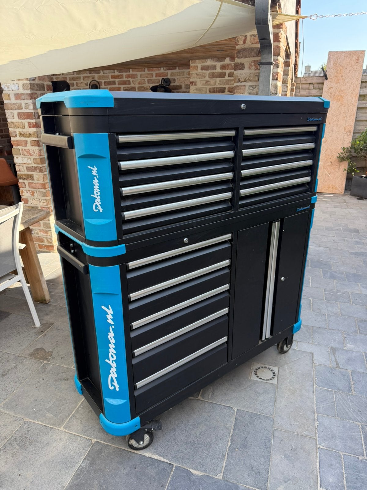 Gevulde gereedschapskar als nieuw, Doe-het-zelf en Bouw, Ophalen, Zo goed als nieuw