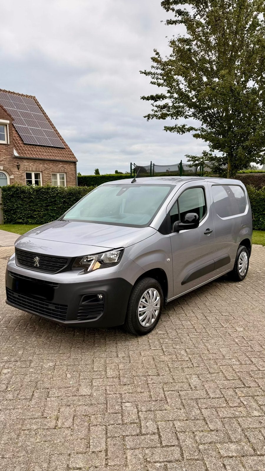Peugeot Partner benzine / Lichte vracht / Garantie, Autos, Argent ou Gris, Euro 6, 3 places, Boîte manuelle