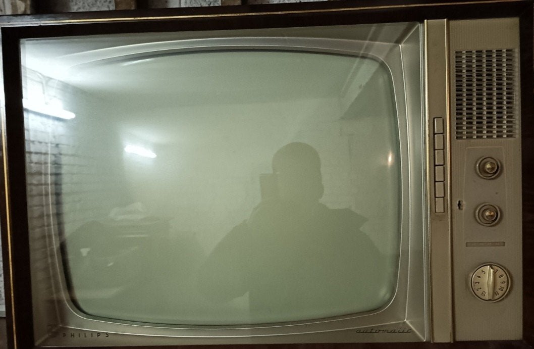 télé Philips vintage