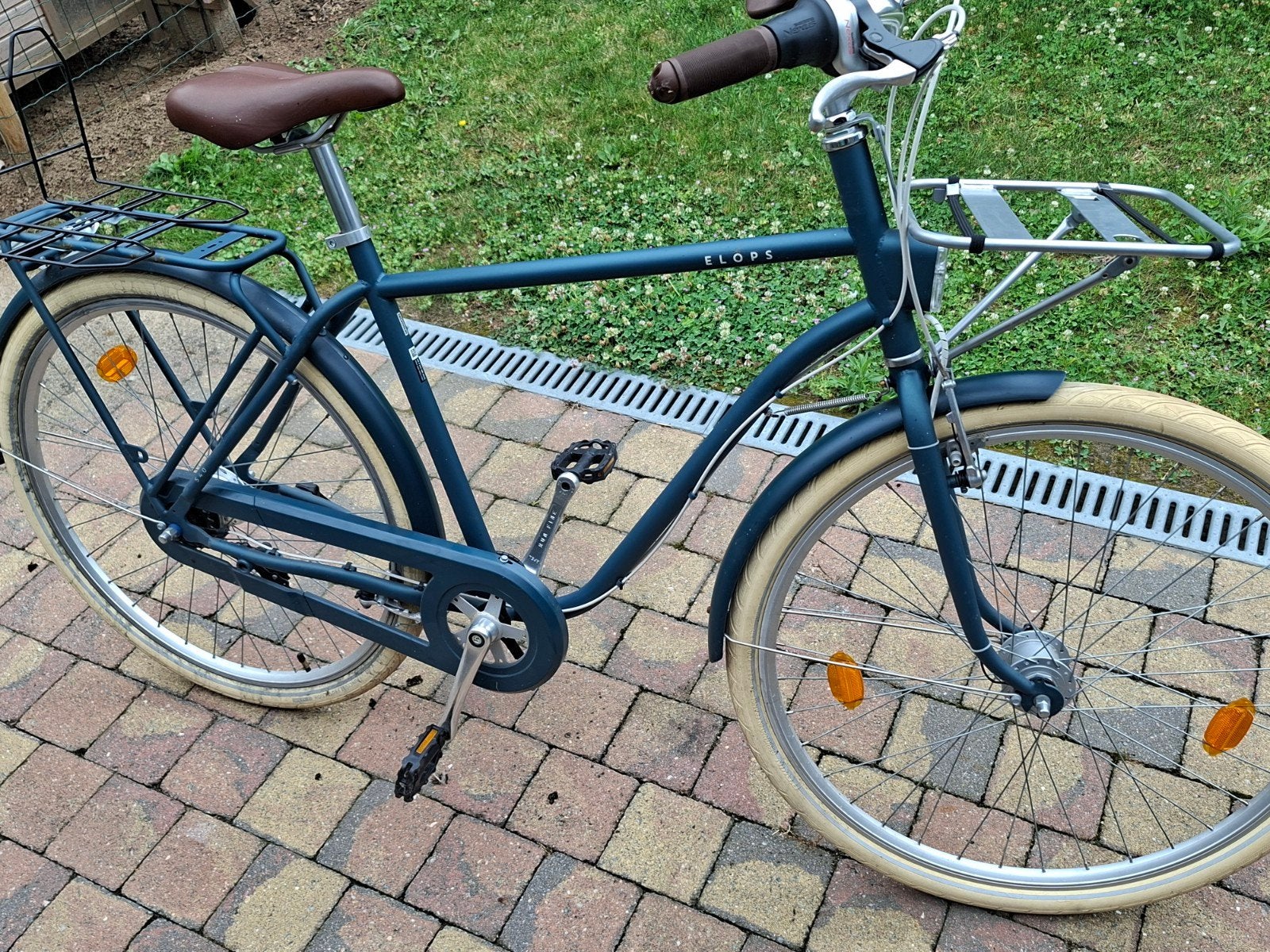 Herenfiets, Versnellingen, Zo goed als nieuw, Schijfrem, 53 tot 57 cm