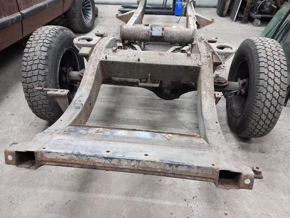 Range Rover Classic 1989 V8 LPG chassis, Enlèvement, Land Rover