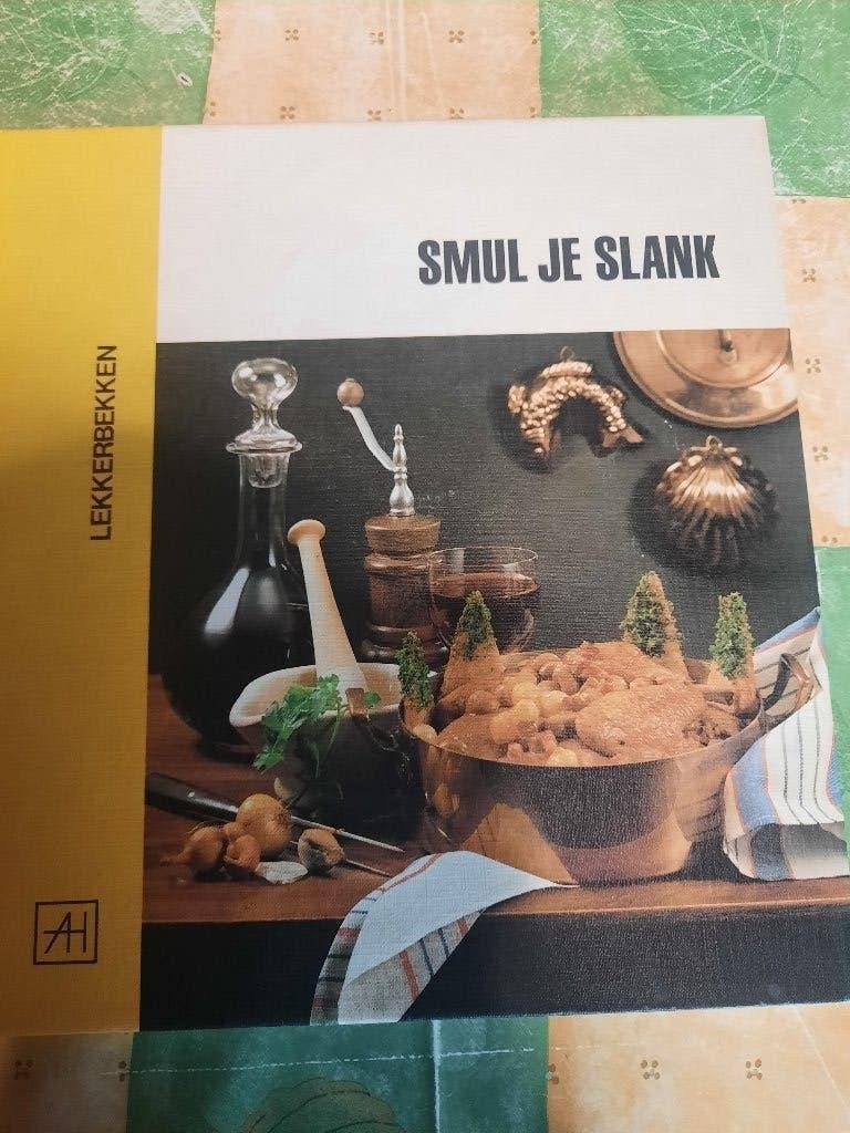 "smul je slank" vintage kookboek van artis historia, Boeken, Ophalen of Verzenden