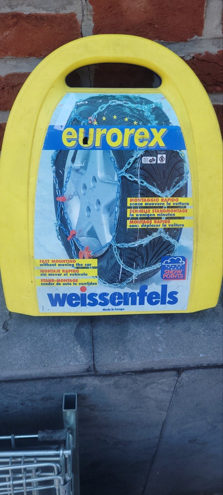 EUROREX SNEEUWKETTINGEN, Auto diversen, Sneeuwkettingen, Ophalen, Nieuw