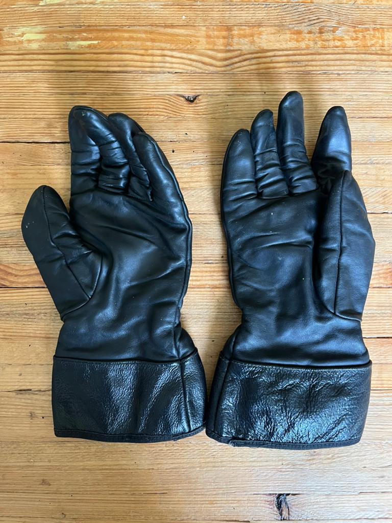 Route 66 lederen motorhandschoenen, maat L, Motoren, Kleding | Motorkleding, Ophalen, Tweedehands, Heren, Handschoenen