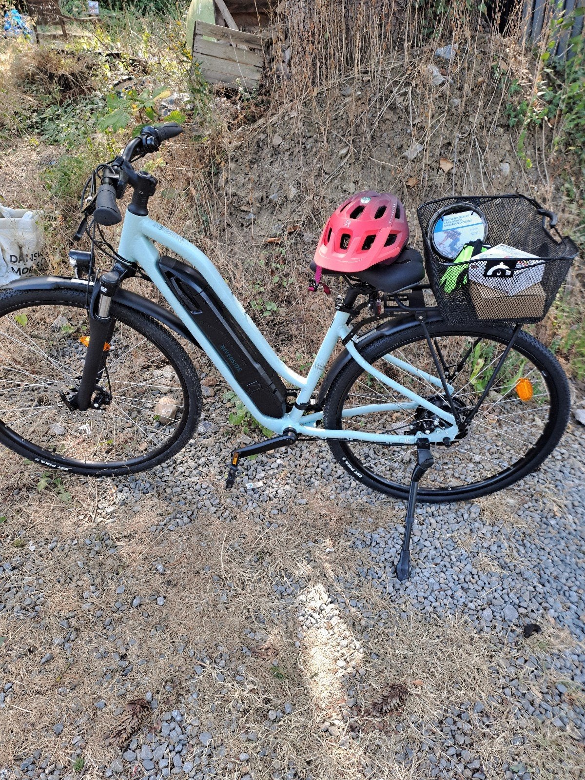 Nieuwe elektrische fiets 100 E, Ophalen