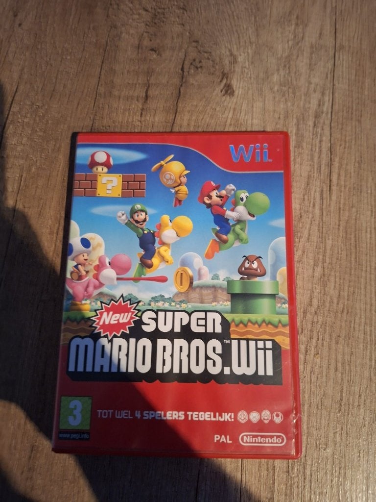 Jeu Nintendo Wii New Super Mario Bros Wii ++ezzezer, Ophalen, Gebruikt, Avontuur en Actie, Vanaf 3 jaar