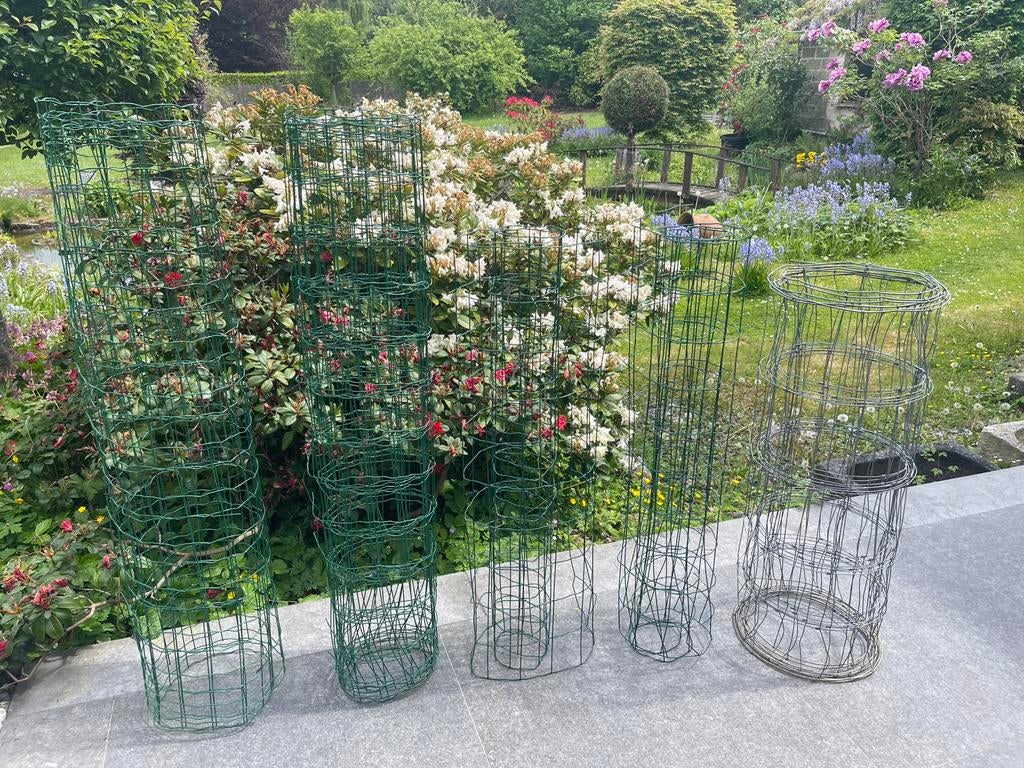 Clôture de jardin en grillage souple, Enlèvement, Utilisé, Fer, Clôture en treillis métallique