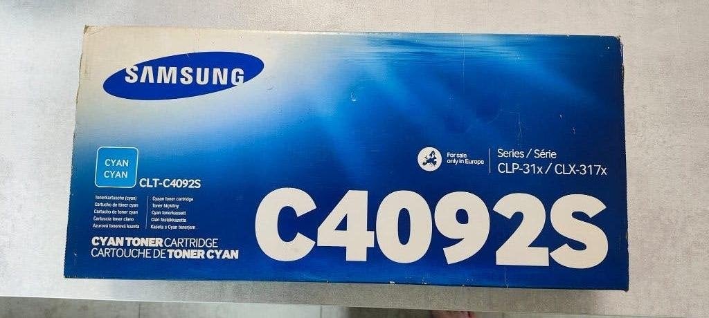SAMSUNG CLT-C4092S toner cyaan, Computers en Software, Ophalen of Verzenden, Nieuw, Toner
