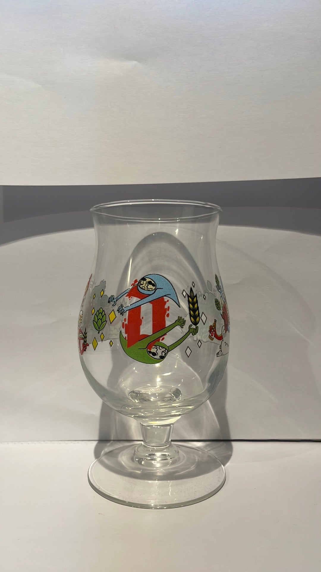 Duvel glas jt daniels, Verzamelen, Ophalen of Verzenden, Duvel