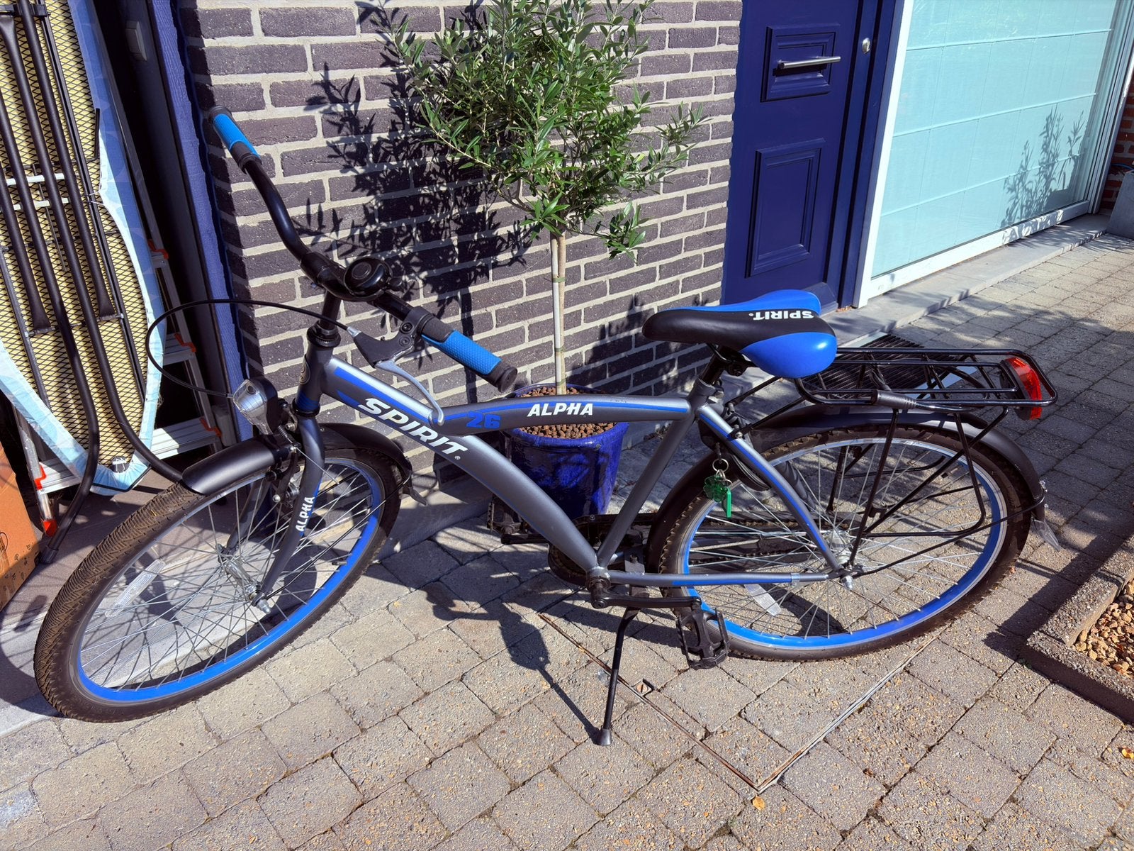 Fiets jongens, Fietsen en Brommers, Schijfrem, Ophalen, 26 inch of meer, Handrem