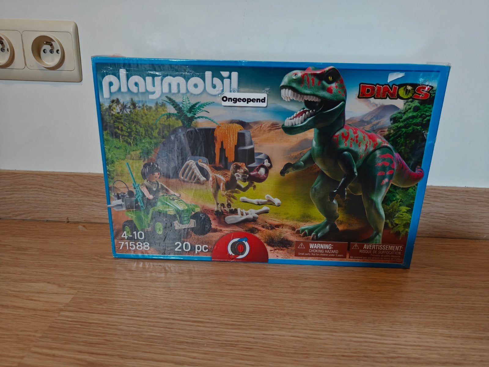 playmobil dinosaurus (ongeopend), Ophalen