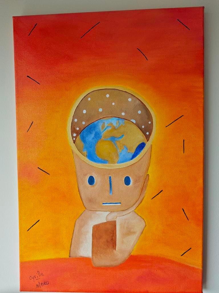 Le penseur (ce n'est PAS) l'original, Antiek en Kunst, Ophalen