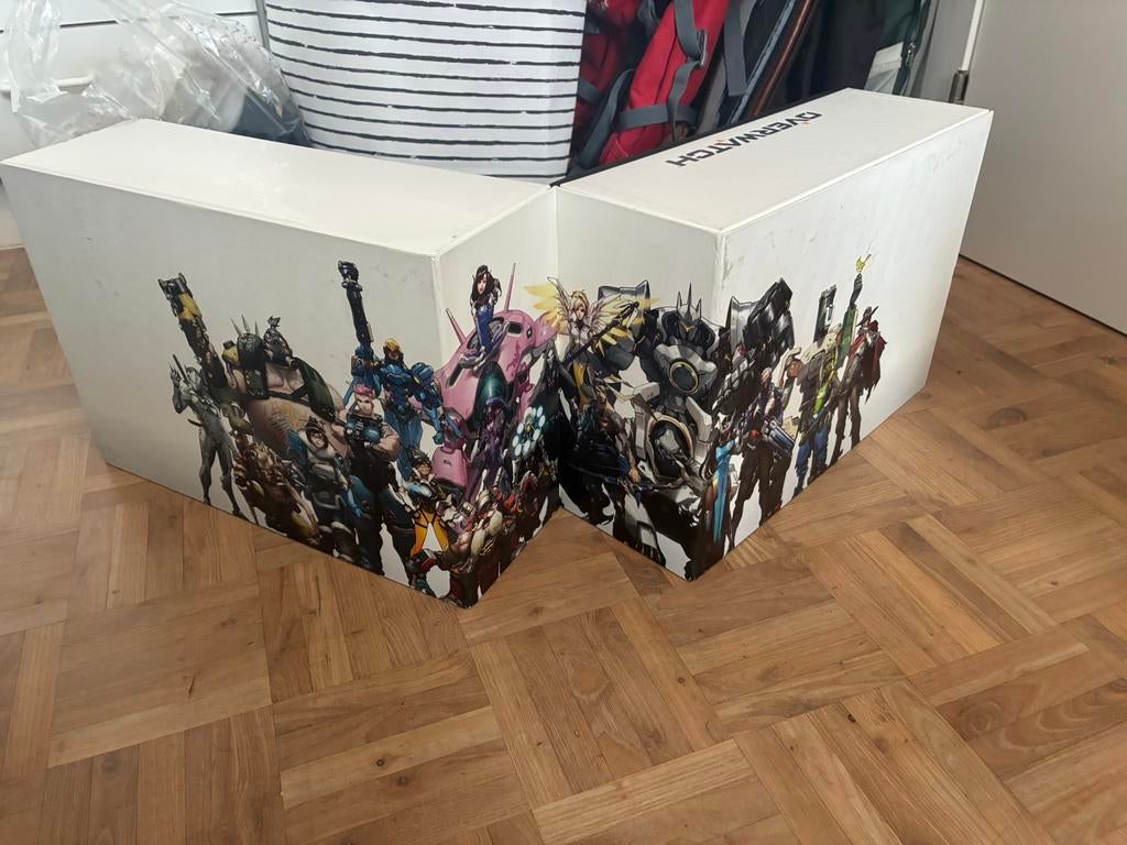 Overwatch Collectors Edition Box PS4 + Soldier 76 Figuur, Online, Gebruikt, Shooter, Ophalen of Verzenden