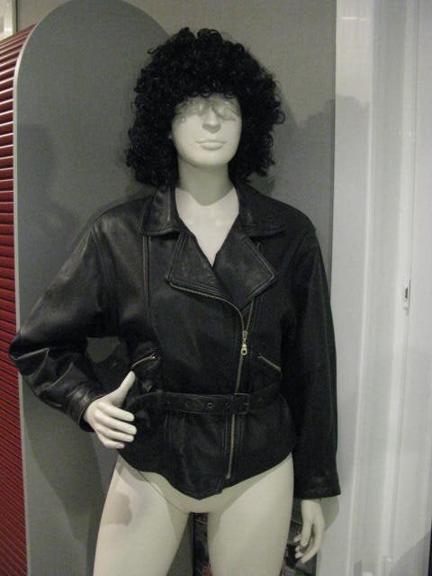 gilet de moto court en cuir tendre pour femme taille M, Enlèvement, Femmes
