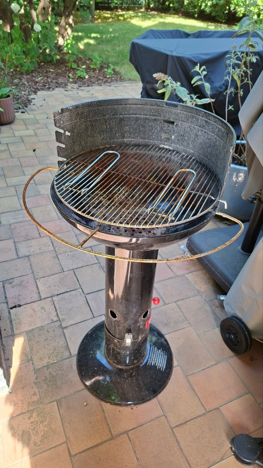 Barbecue van barbecook, Ophalen