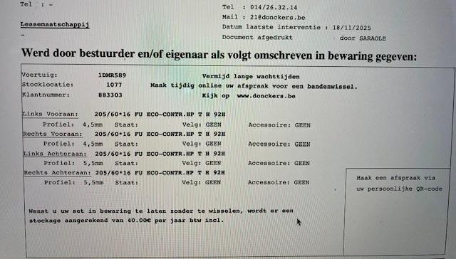 Zomerbanden 4 stuks maat 205/60*16, Ophalen, Gebruikt, Band(en), Personenwagen