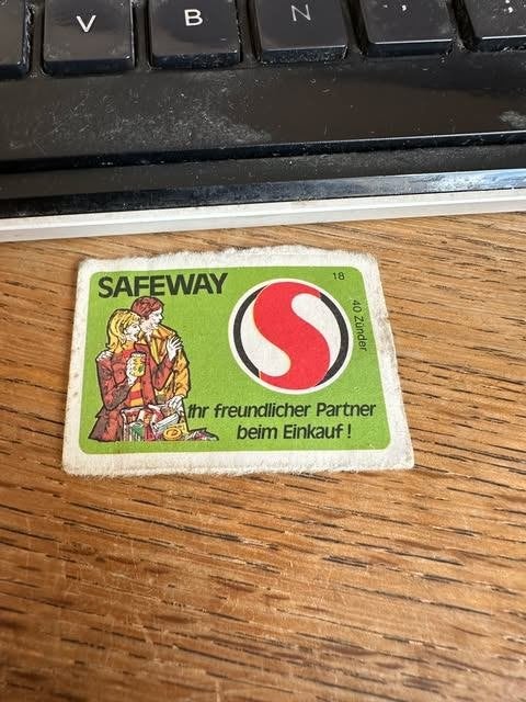 étiquette de boîte d'allumettes Safeway, Collections, Boîtes ou marques d'allumettes, Enlèvement ou Envoi, Safeway, Utilisé
