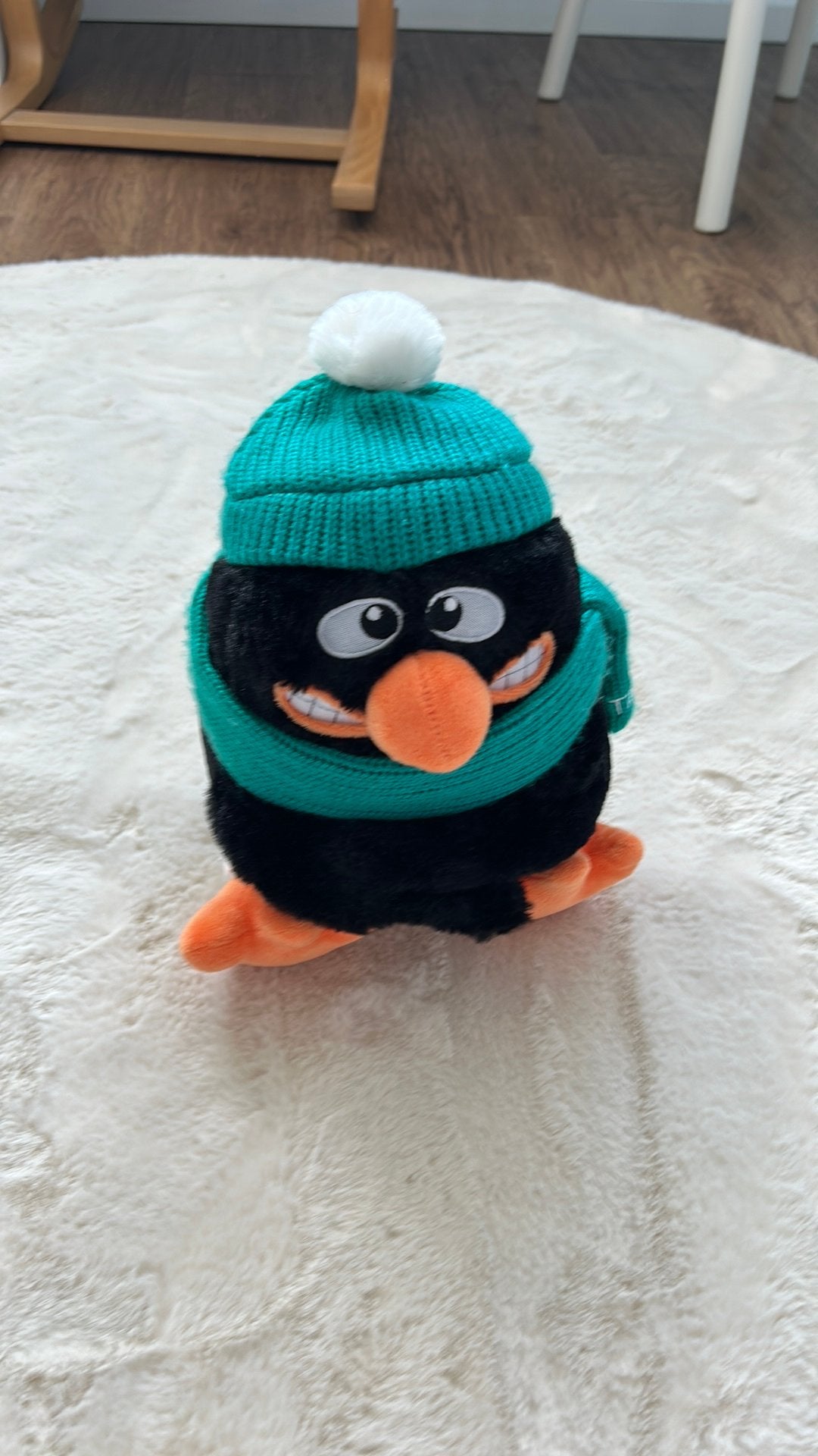Peluche pingouin, Enfants & Bébés, Enlèvement ou Envoi, Comme neuf, Moyen (20 à 80 cm), Pingouin