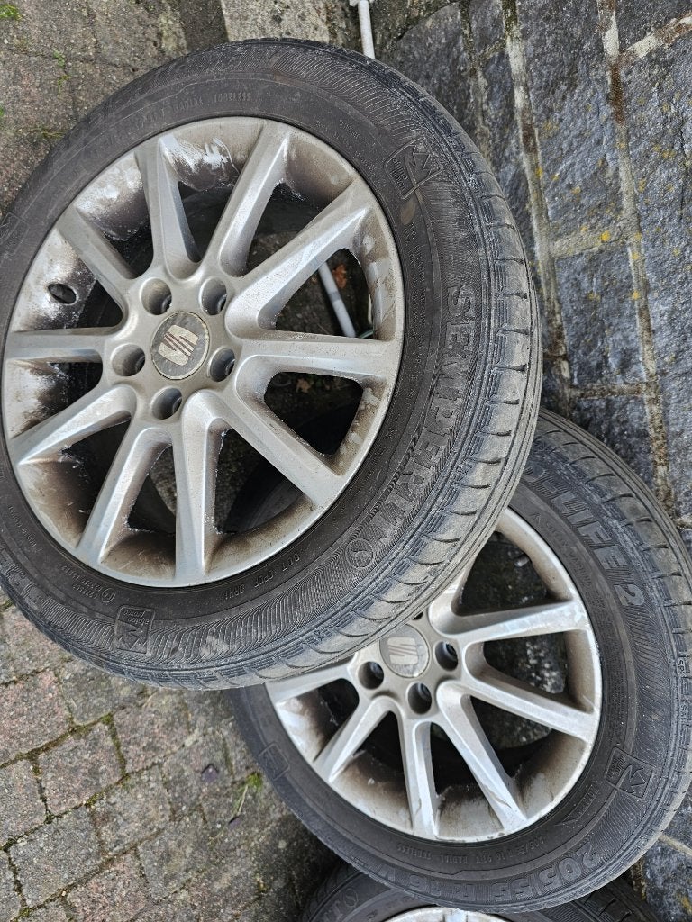 3 pneus sur jantes en alu + 4 pneus sur jantes en tôle ., Autos : Pièces & Accessoires, Enlèvement, Pneu(s)