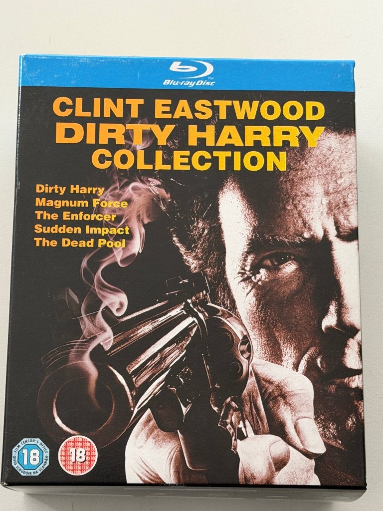 Clint Eastwood - Dirty Harry Collection (Blu-ray), Ophalen of Verzenden, Gebruikt, Actie, Boxset