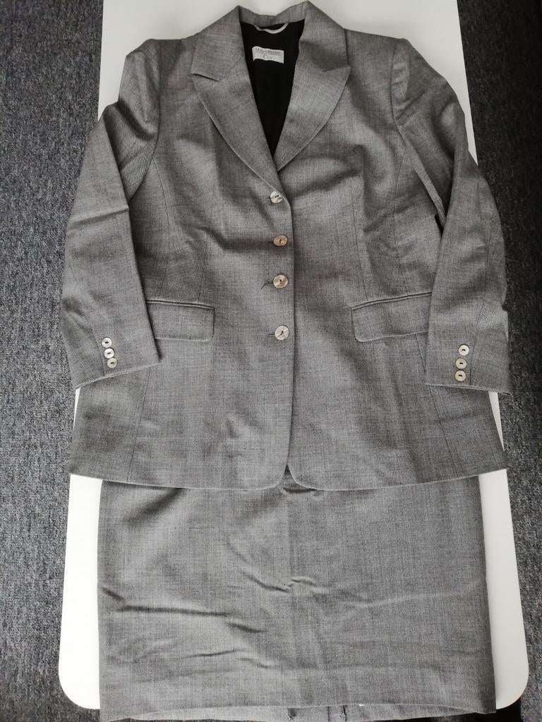 Blazer et jupe gris moucheté MAYERLINE CITY pour femme taill, Enlèvement ou Envoi, Taille 46/48 (XL) ou plus grande