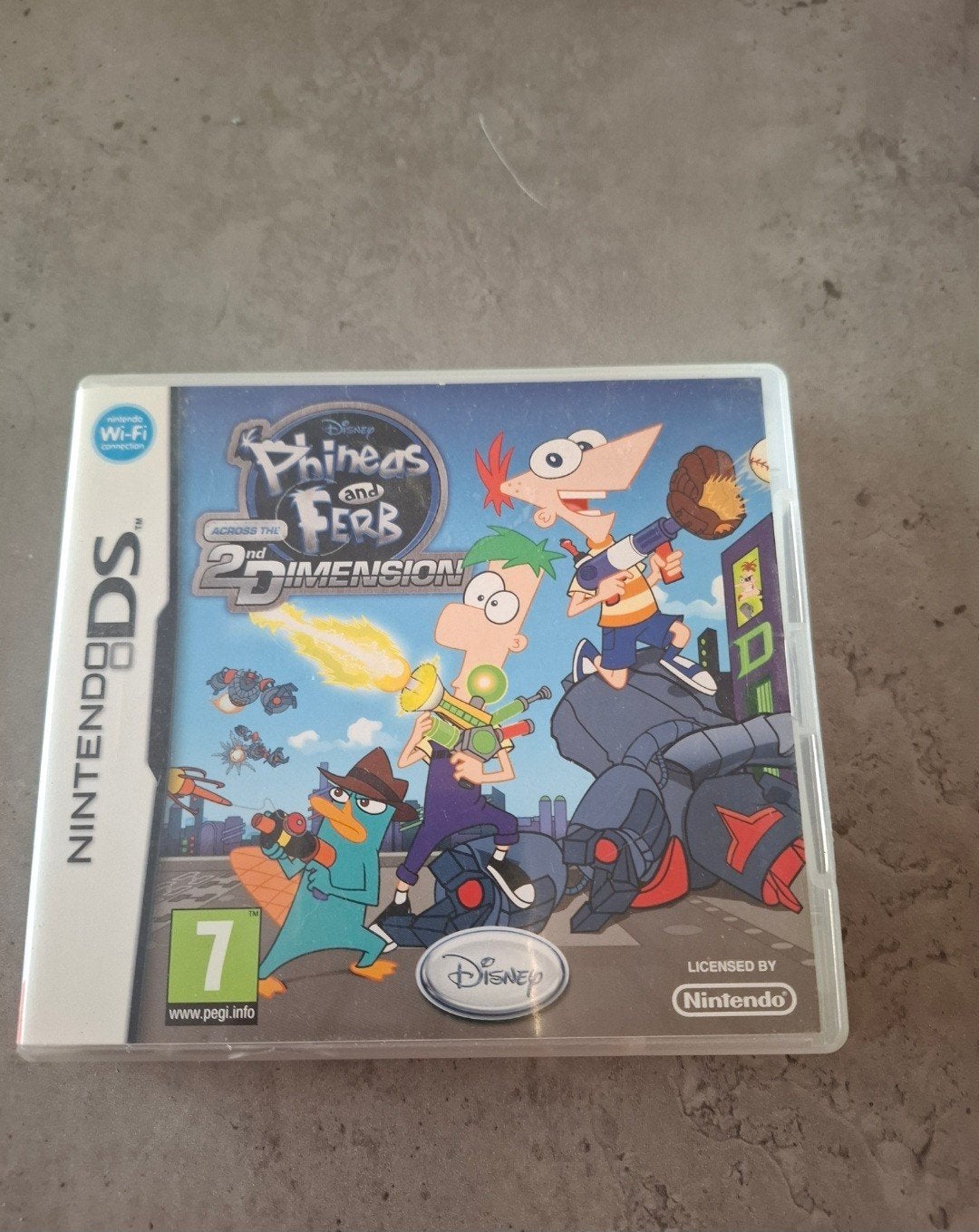 Nintendo DS Phineas and Ferb, Games en Spelcomputers, Games | Nintendo DS, Ophalen of Verzenden, Zo goed als nieuw