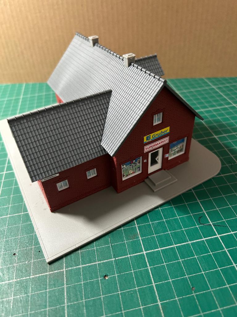 Modelbouwhuisxjes schaal Ho, 11 stuks, zie foto's, Ophalen, Zo goed als nieuw, 1:50 of kleiner, Diorama