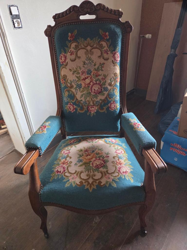 Verstelbare fauteuil Voltaire, Antiek en Kunst, Ophalen