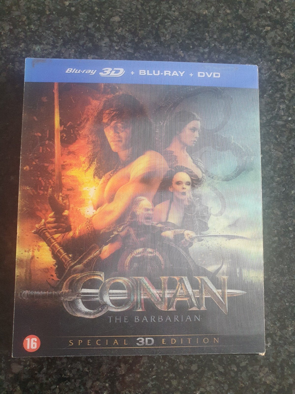 Conan the barbarian blu ray 3D NL, Ophalen of Verzenden