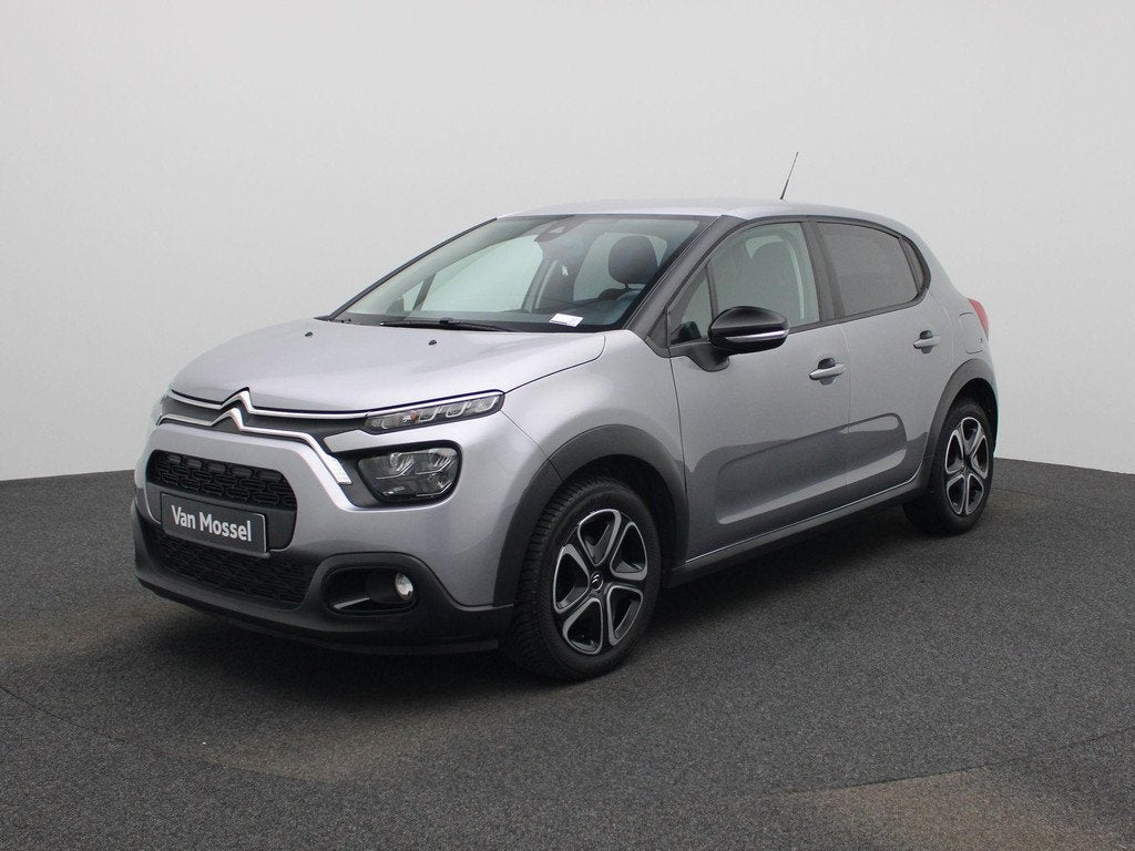 Citroën C3 1.2 PureTech 82 S&S MAN Feel, Argent ou Gris, Entreprise, Boîte manuelle, 5 portes