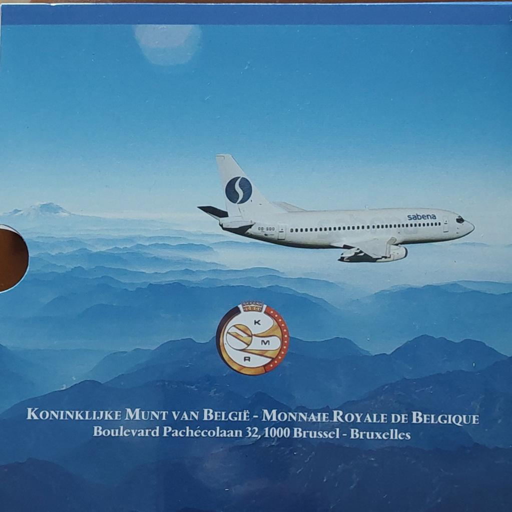 75 ans Sabena. Collection de monnaie., Enlèvement ou Envoi