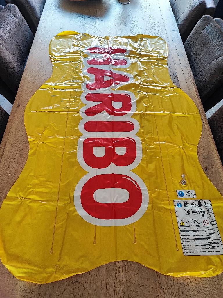 Matelas gonflable Haribo Gummi Bear, Collections, Marques & Objets publicitaires, Comme neuf, Enlèvement ou Envoi