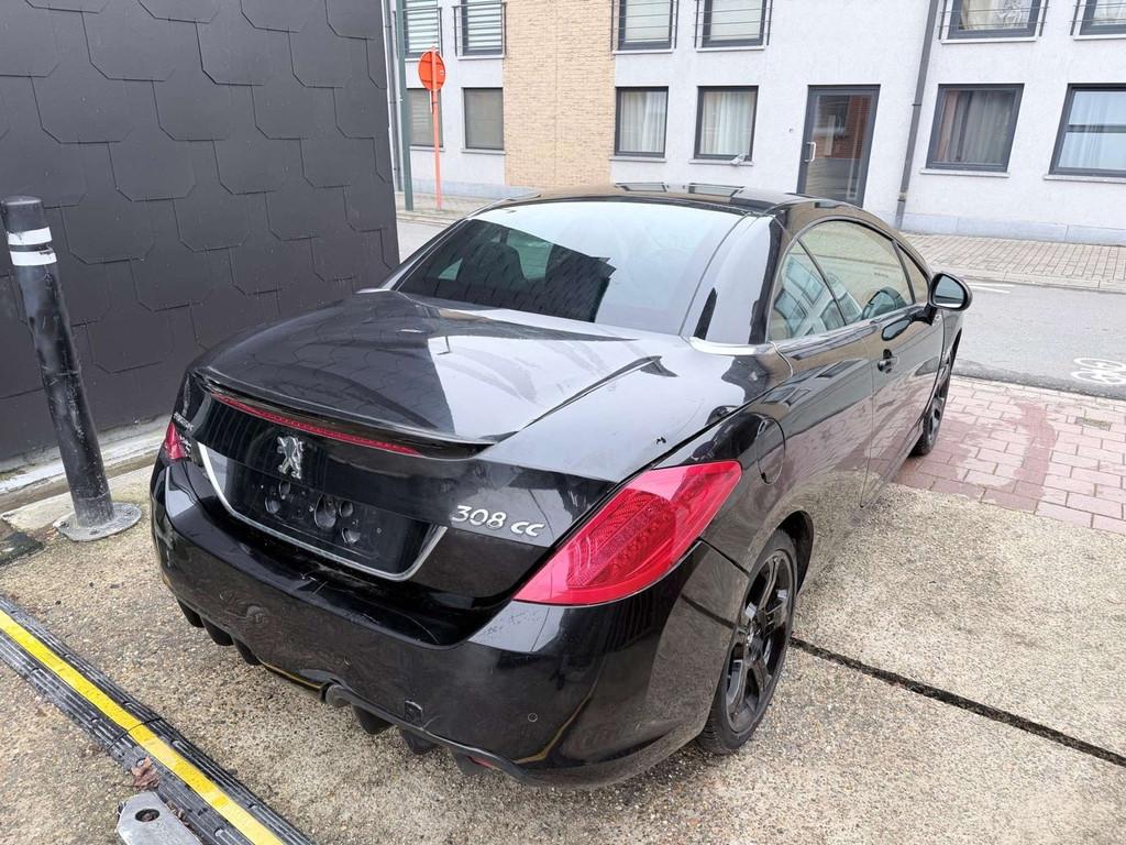Peugeot 308 CC 1.6 I EDITION FELINE, Gebruikt, Zwart, Cabriolet, Sound system