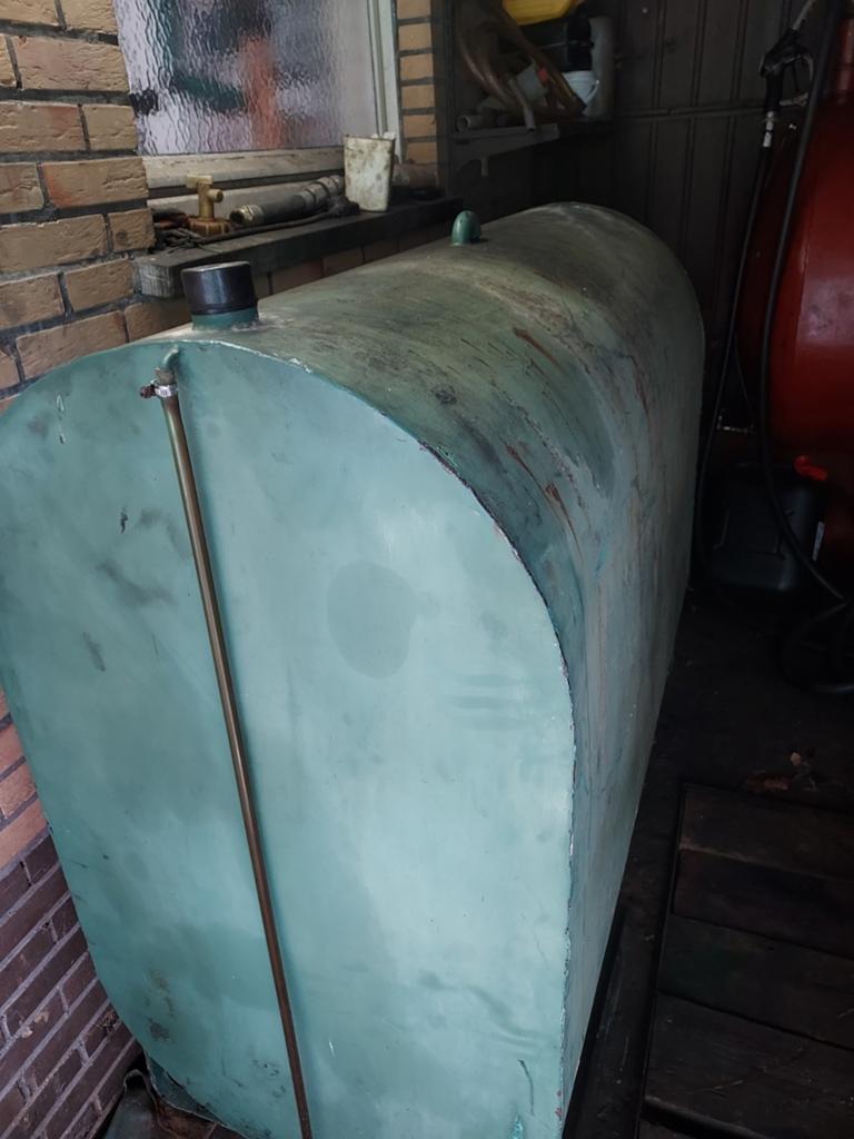 Mazoutton gratis, Tuin en Terras, Regentonnen, Ophalen of Verzenden
