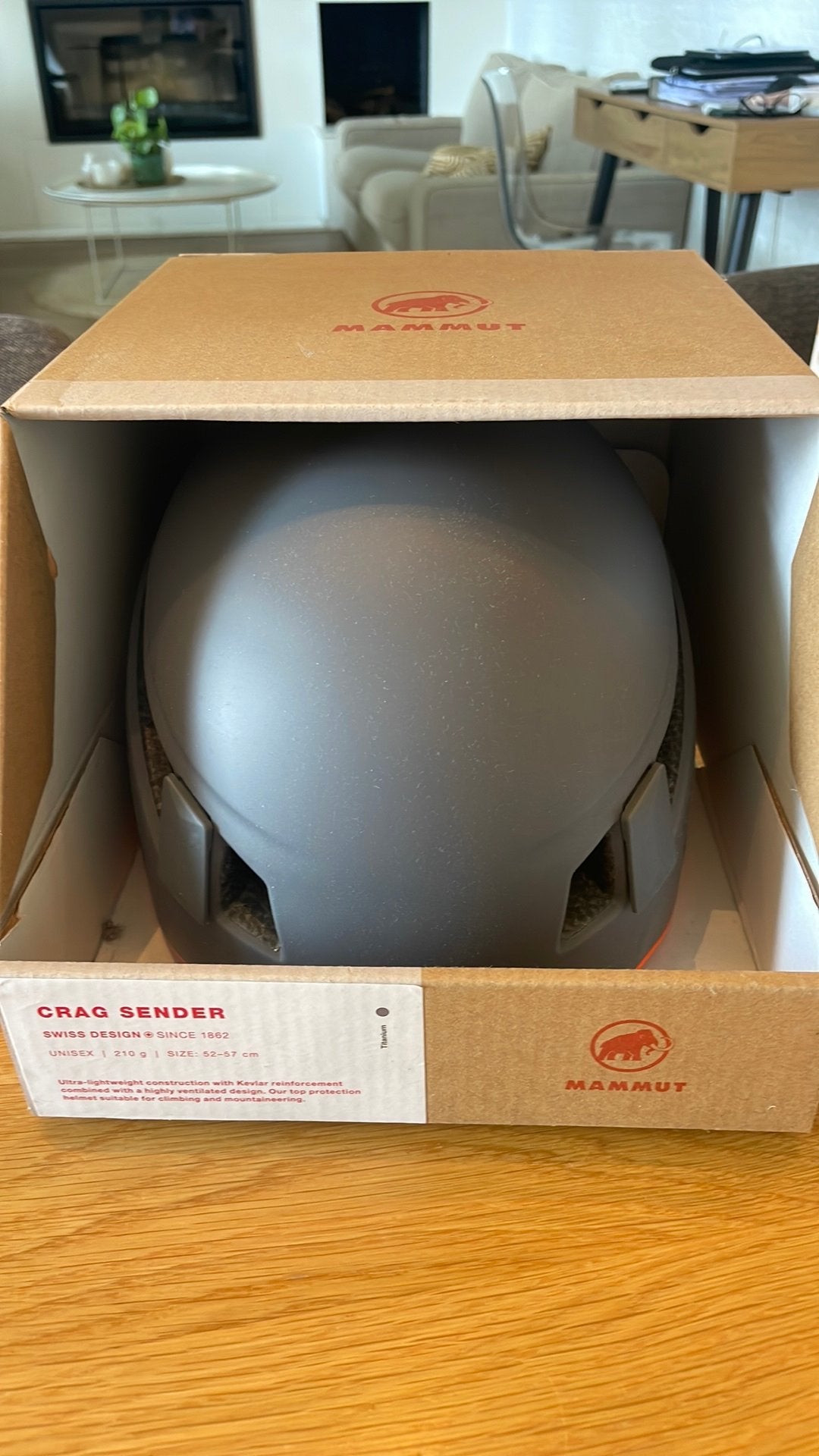 Mammut klimhelm maat 52-57, Sports & Fitness, Escalade, Enlèvement, Comme neuf