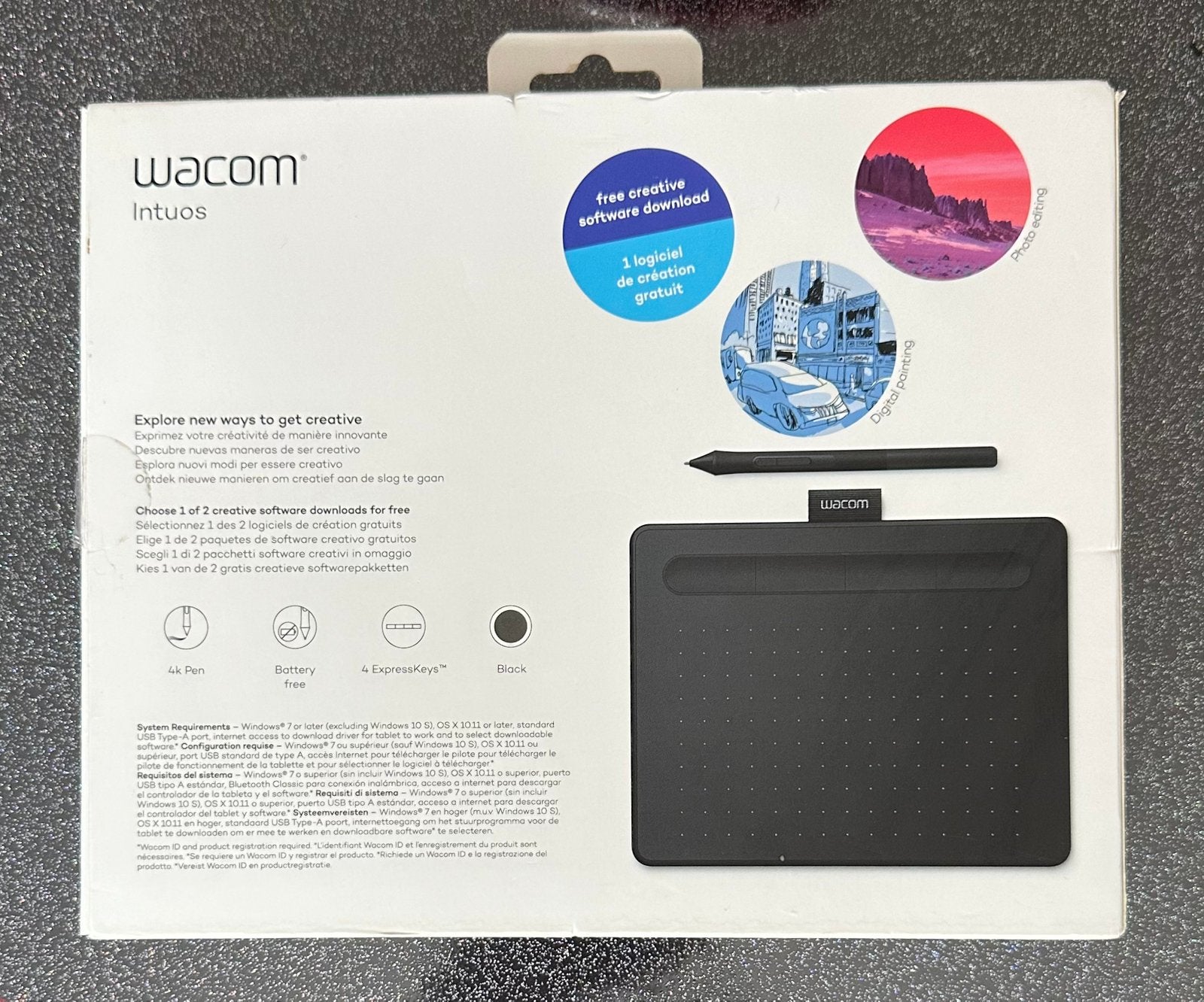 Tablette graphique Wacom Intuos, Ophalen, Zo goed als nieuw