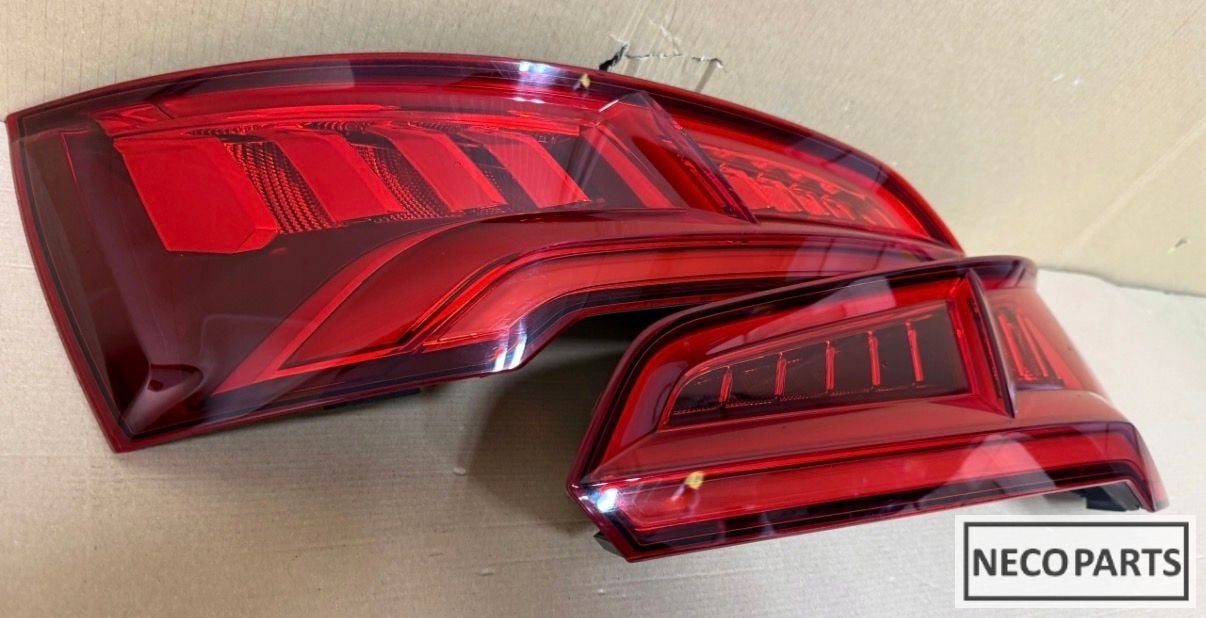 AUDI Q5 80A LED ACHTERLICHT COMPLEET ORIGNEEL ALLE SLEVEBRAA, Auto-onderdelen, Gebruikt, -, -, -